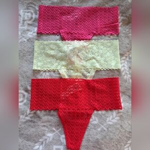 Pink panties bundle (S) New